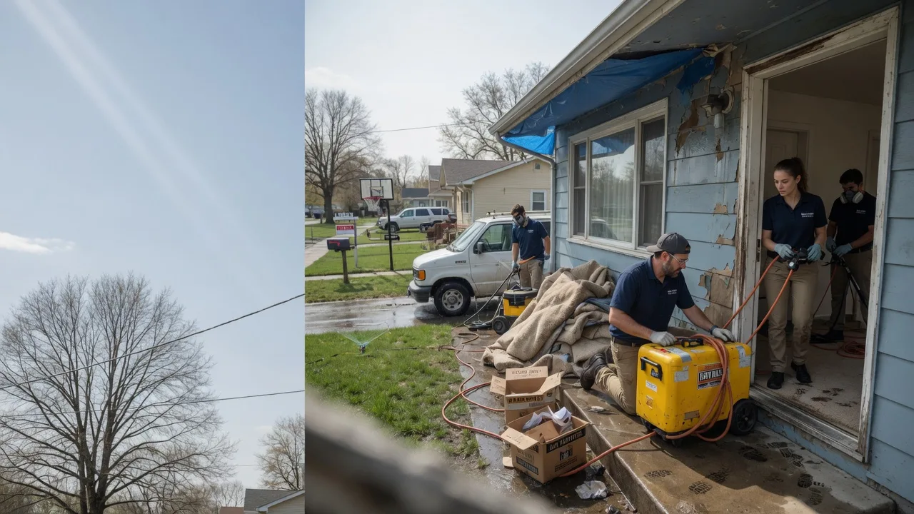 Basement Flood Cleanup in New Albany, OH near me